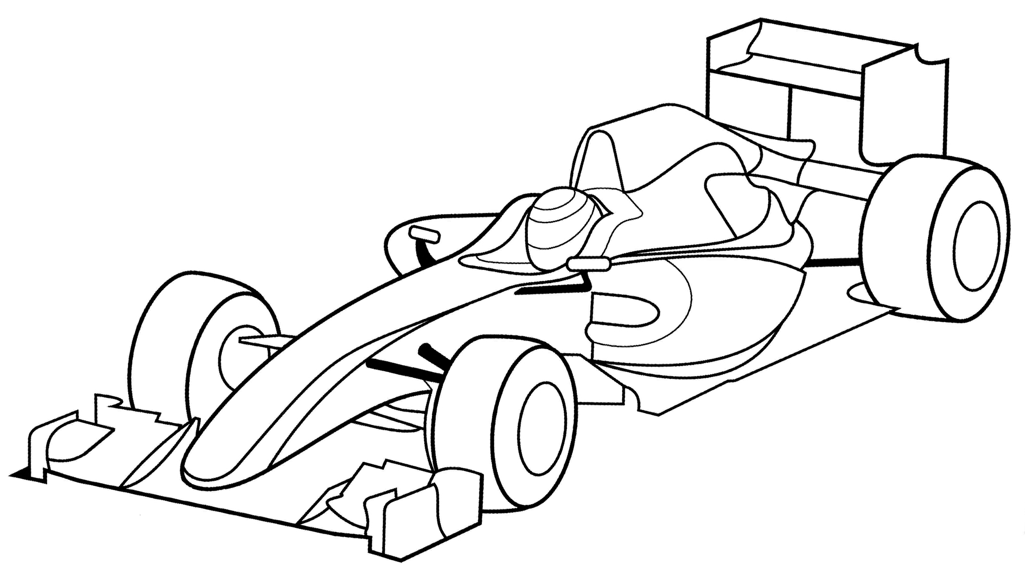 McLaren MCL35 coloring page - free and printable