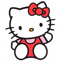 Hello Kitty coloring pages
