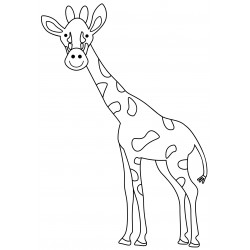 Oddball giraffe