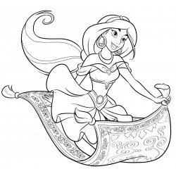 Jasmine on the magic carpet