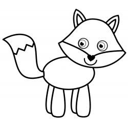 Cheerful fox