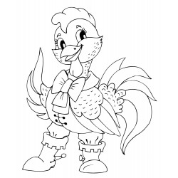 Dressy rooster