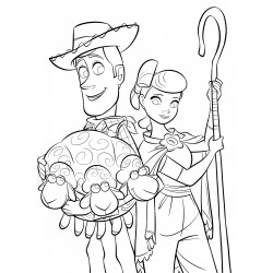 Woody with Bo Peep