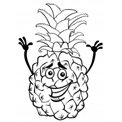 Happy pineapple
