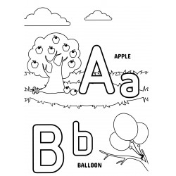 Letters A and B