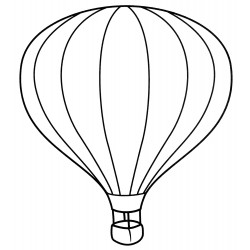 Little hot air balloon