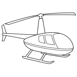 Round-cockpit helicopter