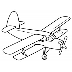 Agriculturial aeroplane in flight