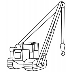 Small truck crane