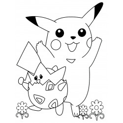 Greetings from Pikachu and Togepi