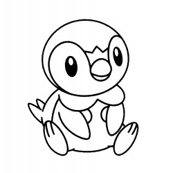 Sitting Piplup