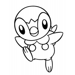 Piplup jumping