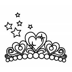 Glittering crown