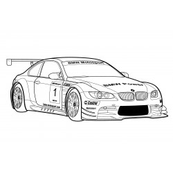 BMW M3 ALMS Race Car