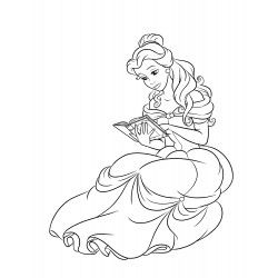Belle reads her diary