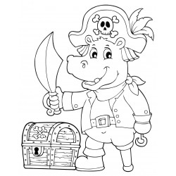 Pirate Hippo