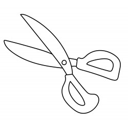 Large scissors