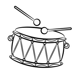 Round drum