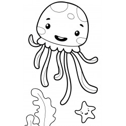 Cute jellyfish