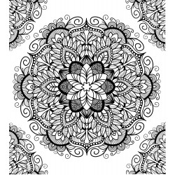 Complex pattern mandala