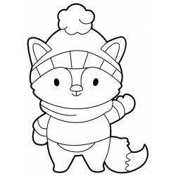 Foxy in a hat
