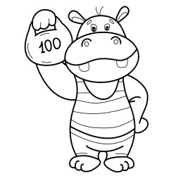 Hippo with weights