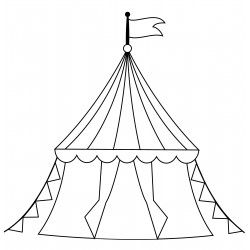 Big circus tent