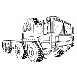 Heavy tactical vehicle MAN SX2000 (Germany)