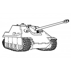 Self-propelled artillery unit Jagdpanther (Germany)