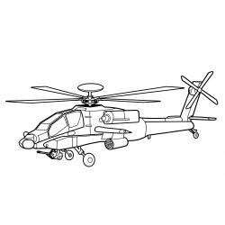 Attack helicopter McDonnell Douglas AH-64 Apache (USA)