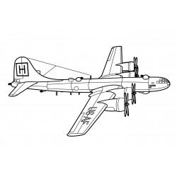 Heavy bomber Boeing B-29 Superfortress (USA)
