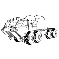 Heavy tactical truck OSHKOSH HEMTT (USA)