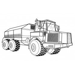 Multipurpose transporter Volvo A25C (Sweden)