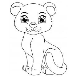 Kind young lioness