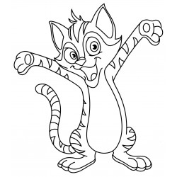 Joyful kitty