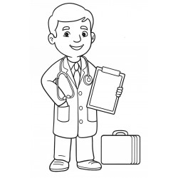 Doctor with a suitcase