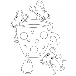 Mice and mug of tea