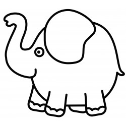 Little chubby elephant