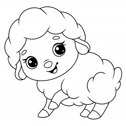 Merry little lamb