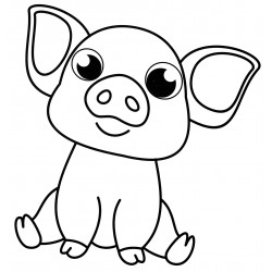 Cute piglet