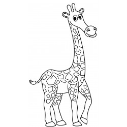 Giraffe poses