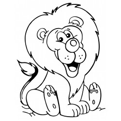 Happy lion