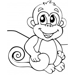 Smiling monkey
