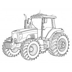 A modern tractor