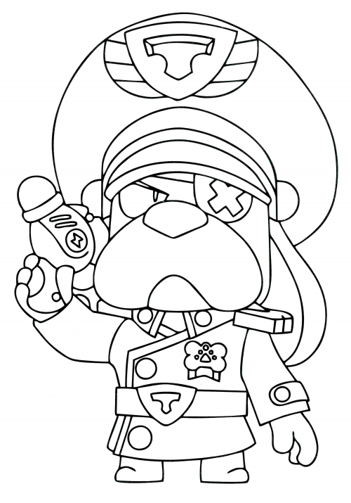 Colonel Ruffs coloring page