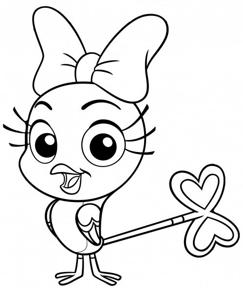 Cuckoo Loca coloring page