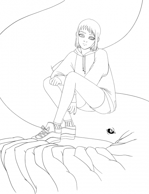 Control Demon coloring page