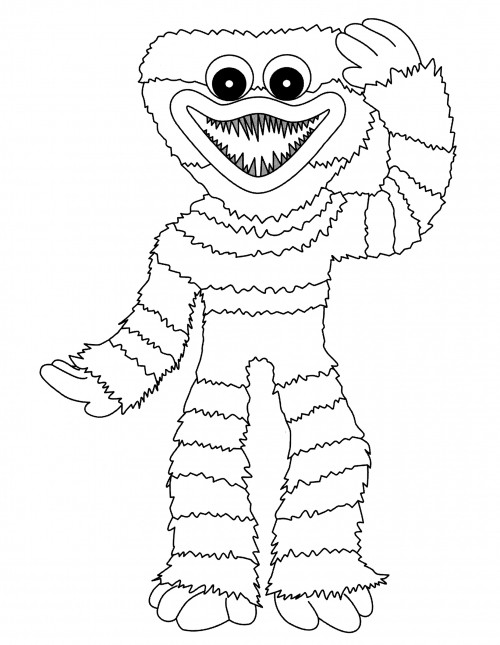 Surprised Lily Milly coloring page