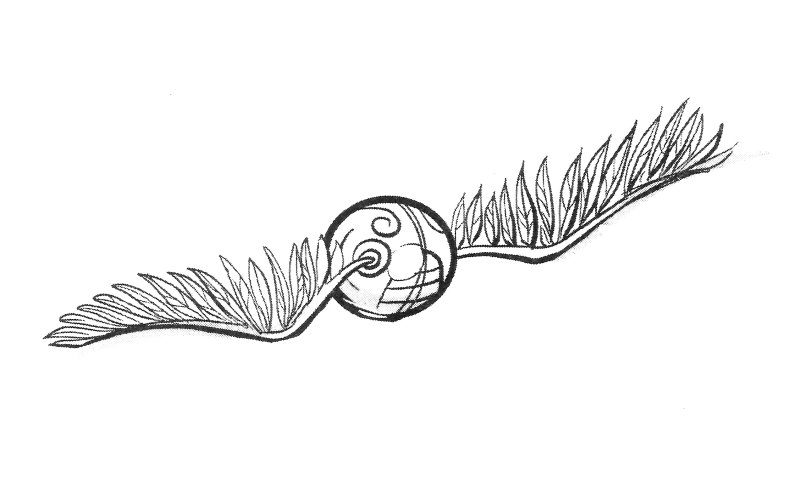 Golden Snitch coloring page