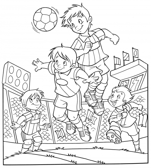 Headbutt coloring page